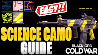 EASY How To Complete The SCIENCE Camo Challenge  Black Ops Cold War [upl. by Arvad209]