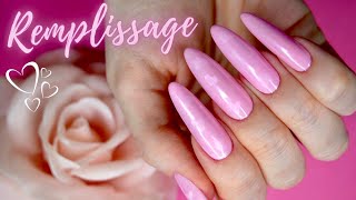 REMPLISSAGE Technique de POSE dune Couleur PASTEL et Nail Art Simple 💕 [upl. by Botnick483]