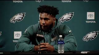 EAGLES Bryce Huff on Vic Fangio defense [upl. by Yllek851]