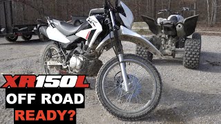 Honda XR150L Off Road [upl. by Kindig]