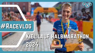 Ist es wirklich wahr RaceVLOG Halbmarathon KielLauf 2024 🏃‍♂️ [upl. by Ainoloppa]