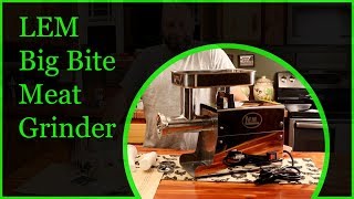 LEM Big Bite 34 HP Meat Grinder Review [upl. by Millwater509]