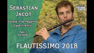 Sebastian Jacot  Sonata in la maggiore Franck [upl. by Hsu]