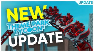 NEW Launched Spinning Coaster  Multiple POVs  Theme Park Tycoon 2 Roblox [upl. by Puttergill250]