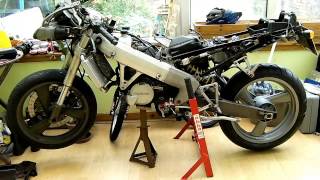 Cagiva Mito Evolution 125 2 Stroke Rebuild Introduction [upl. by Enihpad]