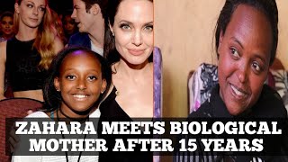 Angelina Jolie response to Zaharas biological mothers request [upl. by Krall]