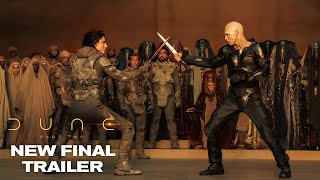 DUNE PART TWO – New Final Trailer 2024 Timothée Chalamet Zendaya  Warner Bros [upl. by Lleumas]