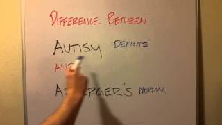 Difference Between Autism and Asperger Syndrome [upl. by Namara]