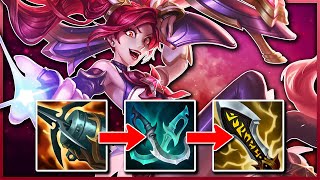 NEW BEST JINX BUILD AND RUNES  Post Crit Buffs and Statikk Nerfs Patch 147 [upl. by Znerol]