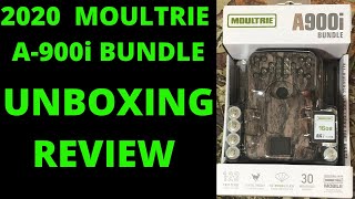 2020 MOULTRIE A 900Ii UNBOXINGREVIEW [upl. by Neelahs]