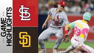 Cardinals vs Padres Game Highlights 92223  MLB Highlights [upl. by Blythe]