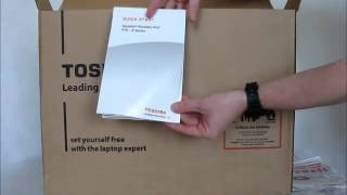 PROMOBILEPL Unboxing laptopa Toshiba P75A7200 [upl. by Whorton]