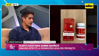 Dinavisa emite alerta sanitaria por un producto promocionado como cura de la diabetes [upl. by Crysta668]