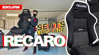 Recaro Seats Installation My R32 GTR Just Got Upgraded [upl. by Adeehsar]