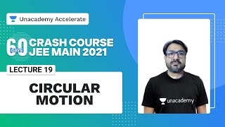 Circular Motion  60 Days Crash Course  JEE Main 2021  AG Sir  Unacademy Accelerate [upl. by Lorrin]