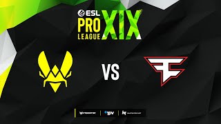 Vitality vs FaZe  MAP 2  Quart de finale ESL Pro League S19 [upl. by Alul585]