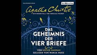 Agatha Christie Das Geheimnis der vier Briefe Hörbuch [upl. by Yssis]