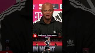 Kompany lobt Kimmich und zieht Vergleich zu Xabi Alonso shorts [upl. by Akahs]