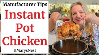 How to Cook Frozen Chicken Thighs in an Instant Pot [upl. by Calista]