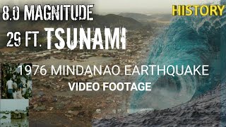 MAGNITUDE 8 NA LINDOL SA MINDANAO NA MAY 29 FEET TSUNAMI NOONG 1976 [upl. by Aicrag]