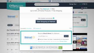 Walmart Promo Code 2014  How to use Promo Codes and Coupons for Walmartcom [upl. by Aisek]