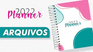 PLANNER 2022  Arquivos [upl. by Troth]