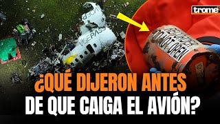 ACCIDENTE DE AVIÓN EN BRASIL revelan DIÁLOGOS de la CAJAS NEGRAS en los ÚLTIMOS MINUTOS  Trome [upl. by Benni]