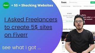 I paid them 5 to create my website on Fiverr [upl. by Cariotta]