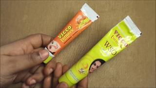 Vicco Turmeric Cream Vs Vicco Turmeric WSO Skin Cream [upl. by Atiluap378]