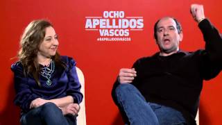 Ocho apellidos vascos Entrevista a Carmen Machi y Karra Elejalde [upl. by Hibbert]