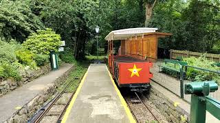 A Visit to The Shipley Glen 20 Inch Gauge Funicular Cable Tramway Saltaire 03072022 [upl. by Caldeira]