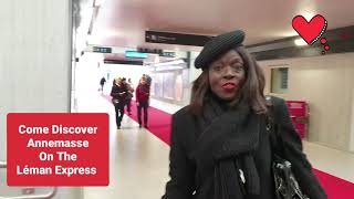 Come Discover With Me  Annemasse France On The LémanExpress From Geneva Switzerland The Intro [upl. by Ryann]