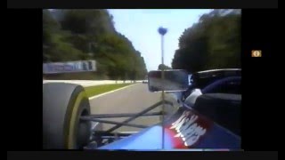 Hill vs Schumacheronboard Start and Hill CrashHockenheimring 1995 [upl. by Ternan]