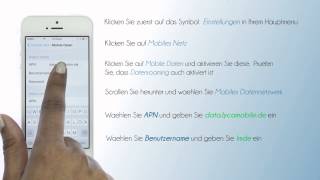 Lycamobile Deutschland  Mobiles Internet Einstellungen für iPhone [upl. by Ias]