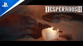 Desperados III  Launch Trailer  PS4 [upl. by Naenej]