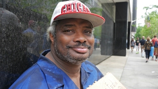 Victor says panhandling is the better of other options to survive homelessness [upl. by Nerred]