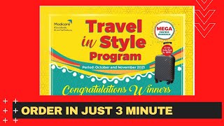 Strolly Bag Order in 3 Minutes  कैसे करे ट्रॉली बैग का ऑर्डर  Travel In Style Offer Redemption [upl. by Tracy]