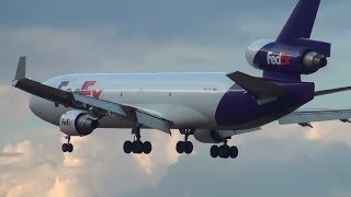 FedEx N623FE MD11 Landing Portland Airport PDX [upl. by Diane-Marie61]