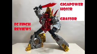 GIGAPOWER GRASSOR MASTERPIECE SLAG FINCH REVIEWS [upl. by Bron923]