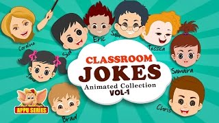 Funny Classroom Jokes  Animated Collection Vol  1 [upl. by Duck]