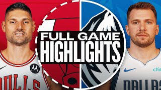 BULLS at MAVERICKS  FULL GAME HIGHLIGHTS  November 6 2024 [upl. by Iah]