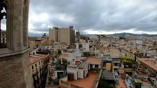 Arrival at Barcelona and privat rooftop tour of Santa Maria del Mar [upl. by Rannug]