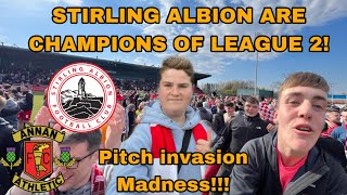 STIRLING ALBION ARE LEAGUE 2 CHAMPIONS  STIRLING ALBION V ANNAN ATHLETIC MATCHDAY VLOG [upl. by Pearl]