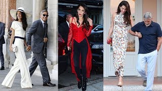 George Clooneys Wife  2018 Amal Clooney [upl. by Calesta]