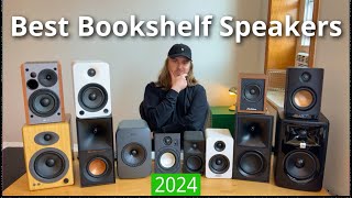 Best Powered Bookshelf Speakers for Every Budget  2024 [upl. by Hanshaw]