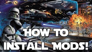 How to Install Mods on Star Wars Battlefront 2 [upl. by Inhsor]