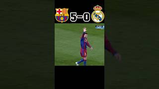 barcelona 5 vs 0 real madrid La Liga 201011 El clasico cr7😭 [upl. by Suravart]