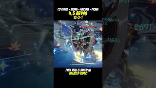 C0 AYAKA FREEZE TEAM vs NEW 45 SPIRAL ABYSS FLOOR 12  Genshin Impact 45 gameplay ayaka [upl. by Ettegdirb]