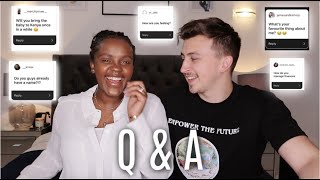 ANSWERING YOUR QUESTIONS   BABY NAMES FINANCES OUR RELATIONSHIP LIFE UPDATE [upl. by Modeerf]