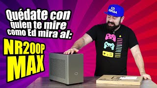 Gabinete que incluye un enfriamiento y una fuente de poder NR200P MAX Cooler master DrogaDigital [upl. by Grover580]